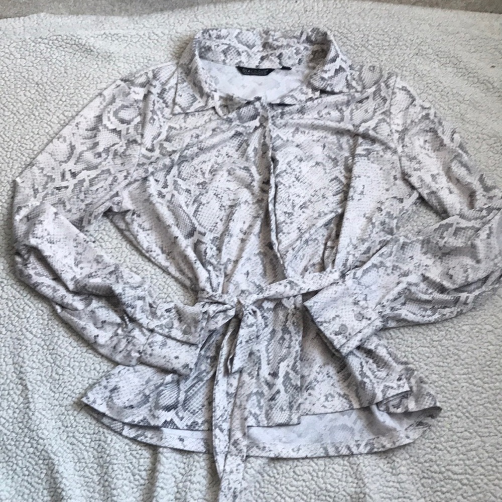 Dialogue - Fun button up top!